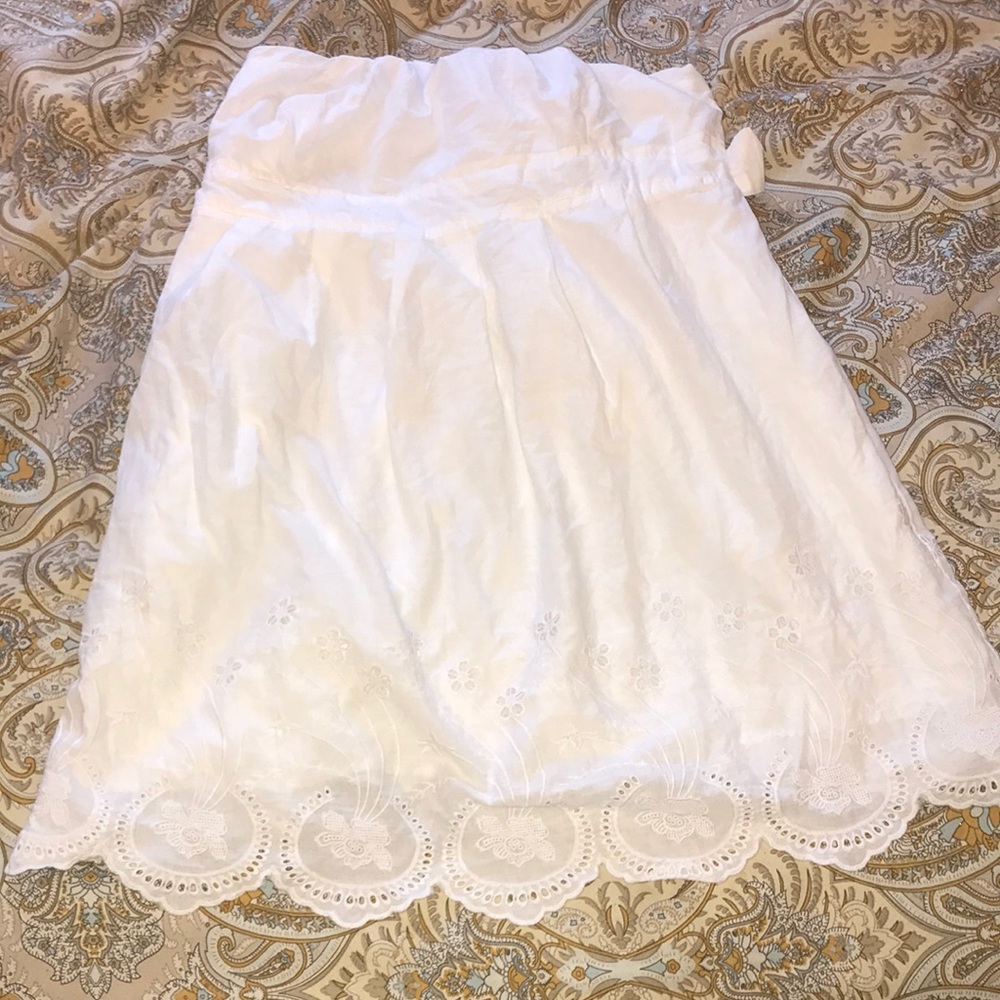 Strapless dress